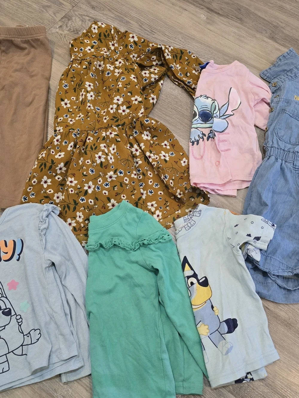 Girls Colorful Clothes Bundle 2-3T